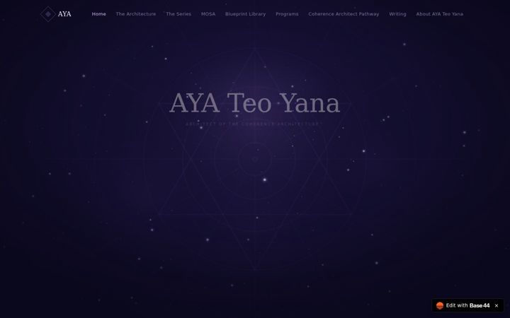 Screenshot of ayateoyana.com