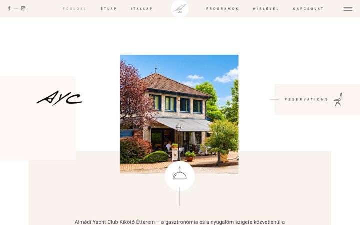 Screenshot of ayc.hu