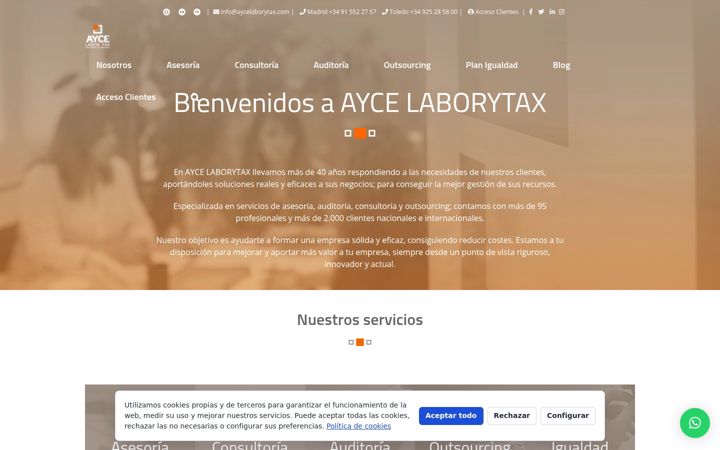 Capture d'écran de aycelaborytax.com