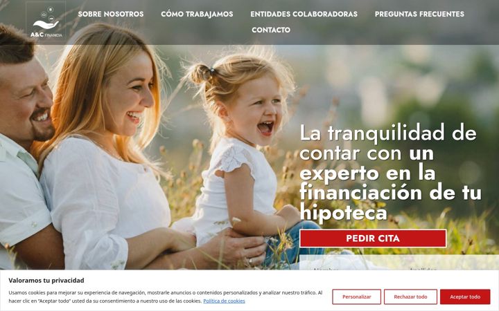 Screenshot of aycfinancia.es