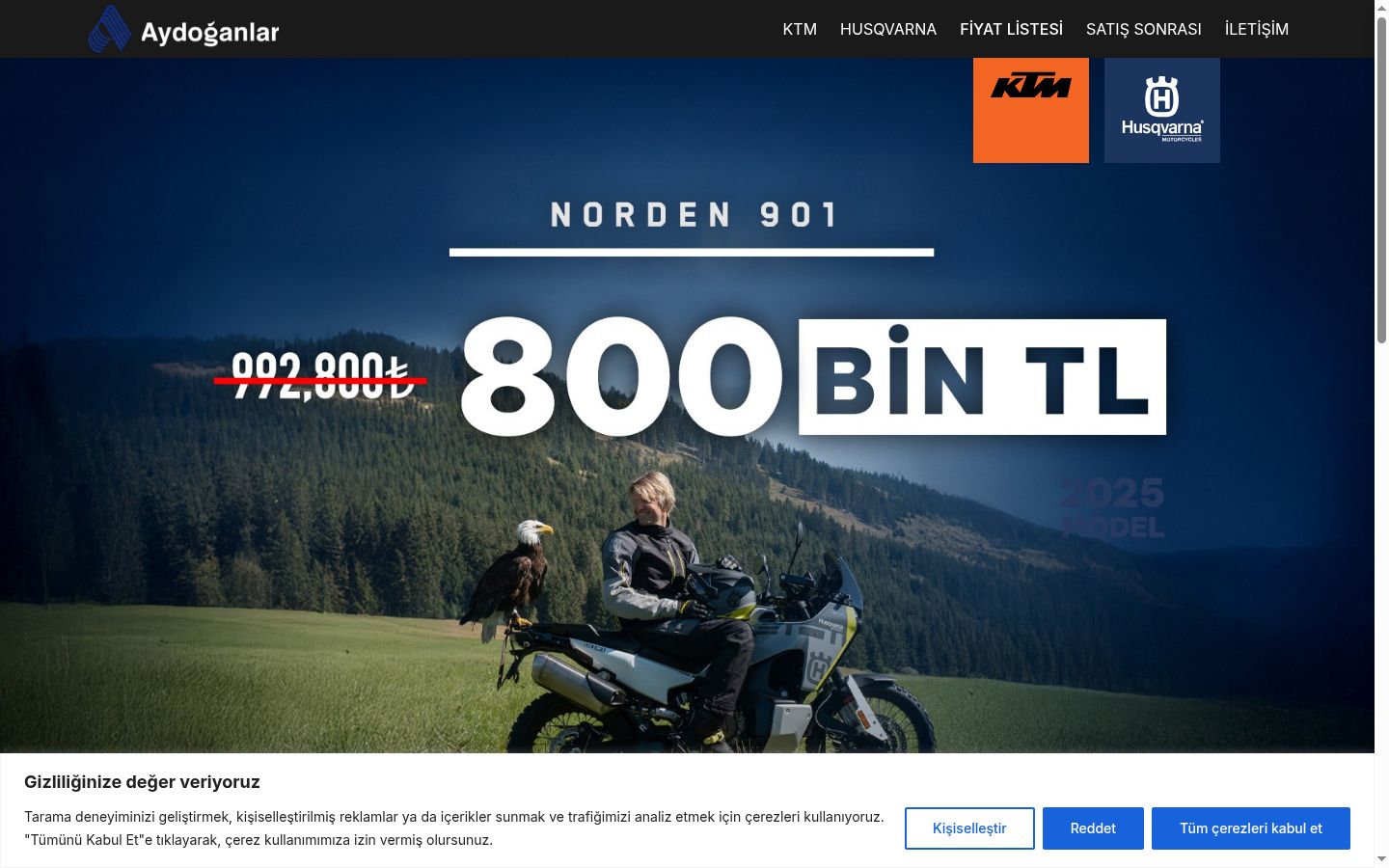 Screenshot tal-banner tal-kunsens muri qabel kwalunkwe interazzjoni