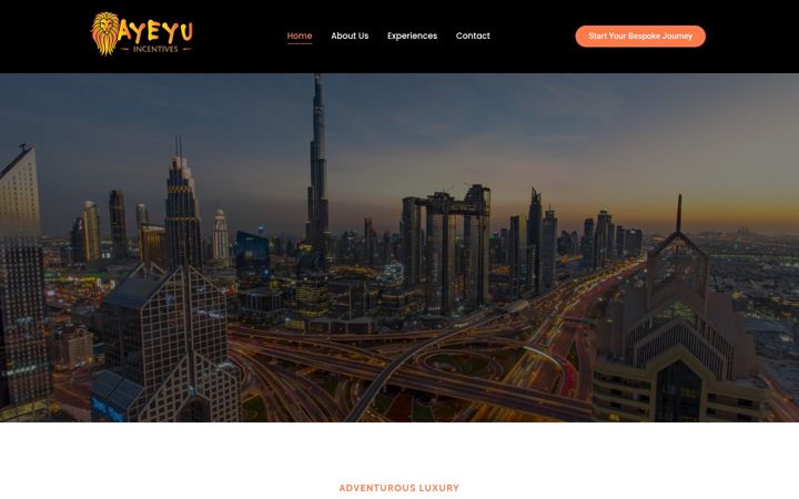 Screenshot of ayeyuincentives.com
