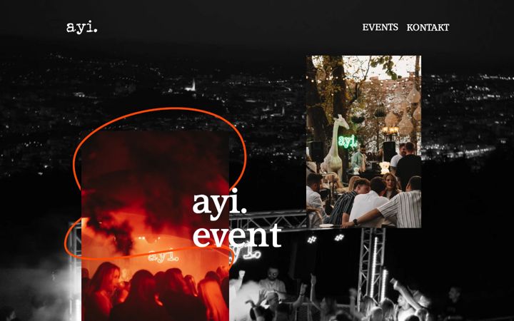 Screenshot of ayi-event.com