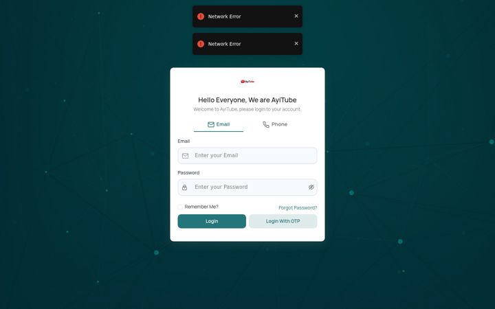 Екранна снимка на ayitube.net