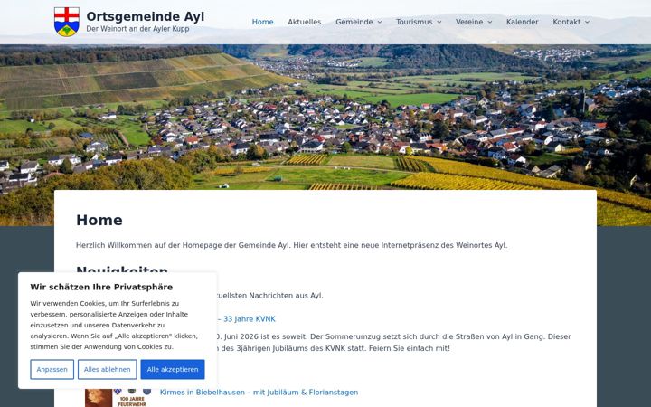 Ekrano kopija ayl.de