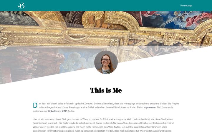 Screenshot of ayleen-baminger.de