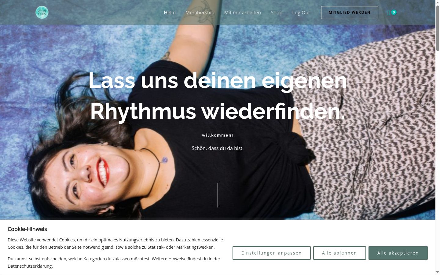 Sutikimo reklamjuostės, rodytos prieš bet kokią sąveiką, ekrano kopija