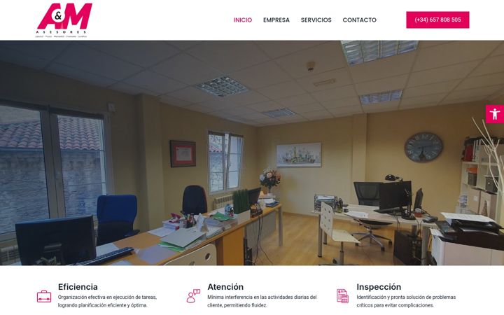 Screenshot of aymasesor.es