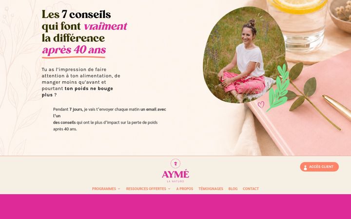 Zrzut ekranu aymelanaturo.fr