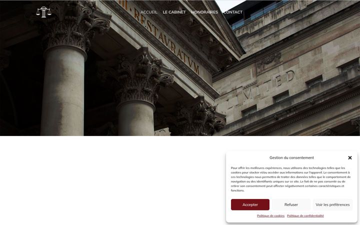 Screenshot of aymericbatard-avocat.fr