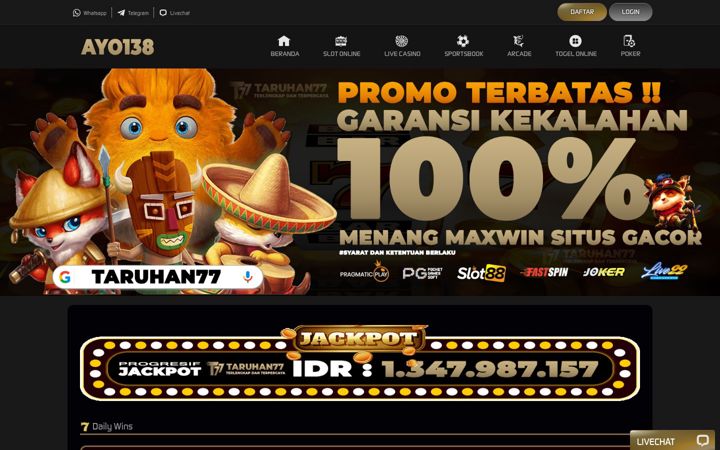 Screenshot of ayo138.com