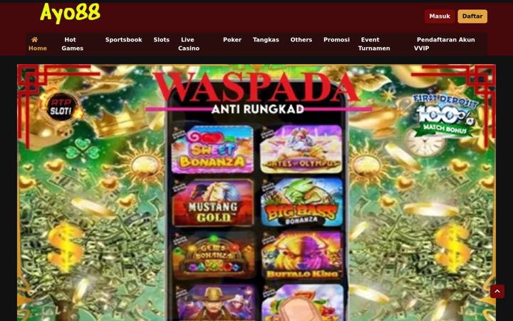 Screenshot of ayo88slot.org