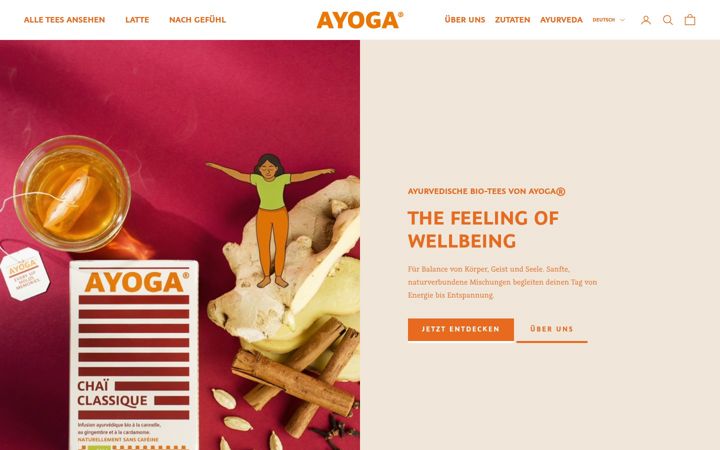 Screenshot of ayogatea.com