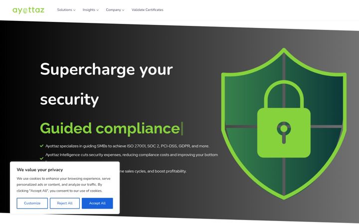 Screenshot of ayottaz.com