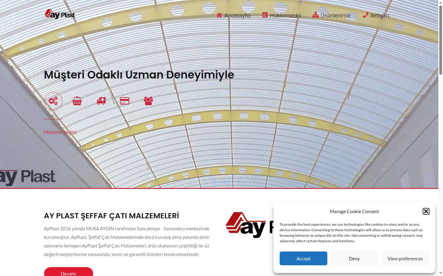 Zrzut ekranu banera zgody wyświetlanego przed jakąkolwiek interakcją