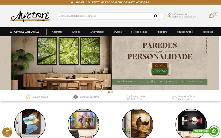 Screenshot of ayrtonquadros.com.br