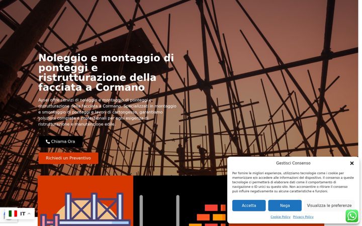 Screenshot of ayselmilano.com