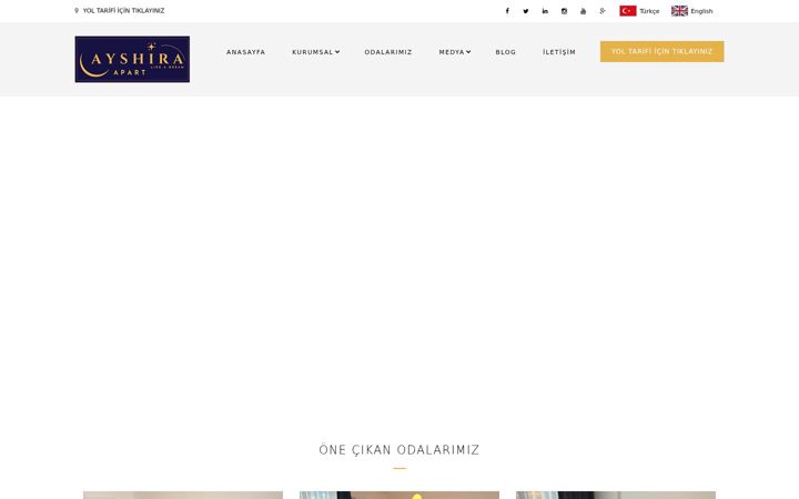 Screenshot of ayshiraapart.com