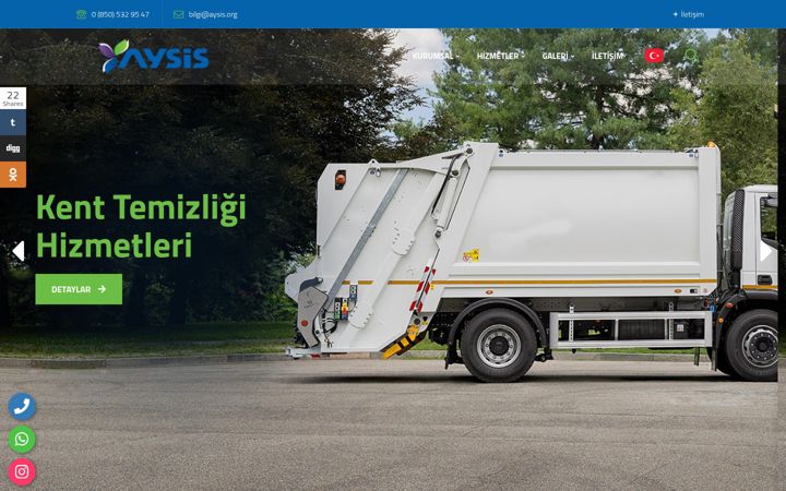Screenshot of aysis.org