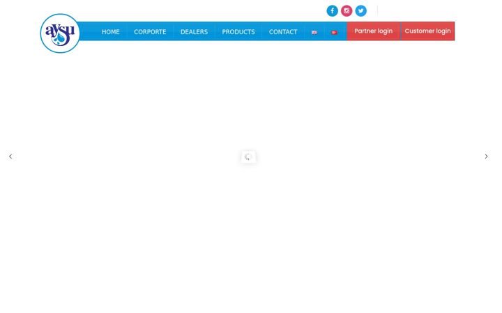 Capture d'écran de aysu.com.tr