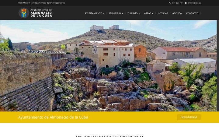 Skjermbilde av aytoalmonaciddelacuba.es