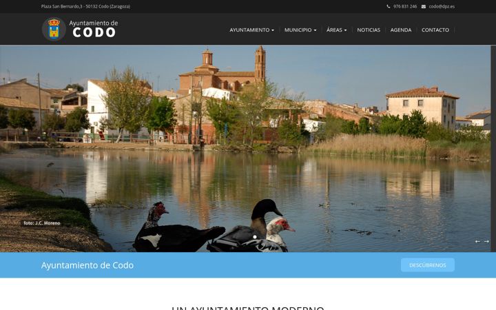 Screenshot of aytocodo.es