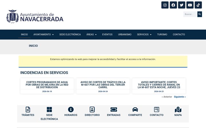 Screenshot of aytonavacerrada.org