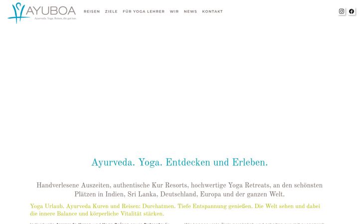 Screenshot of ayuboa.com