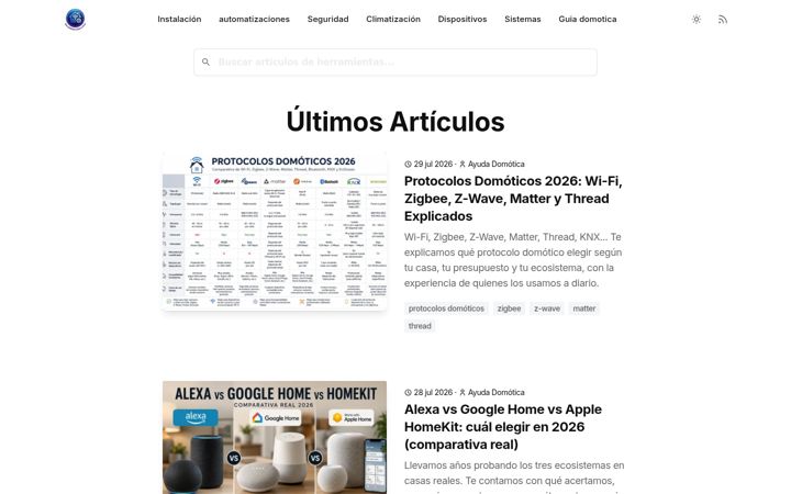 Screenshot of ayudadomotica.com