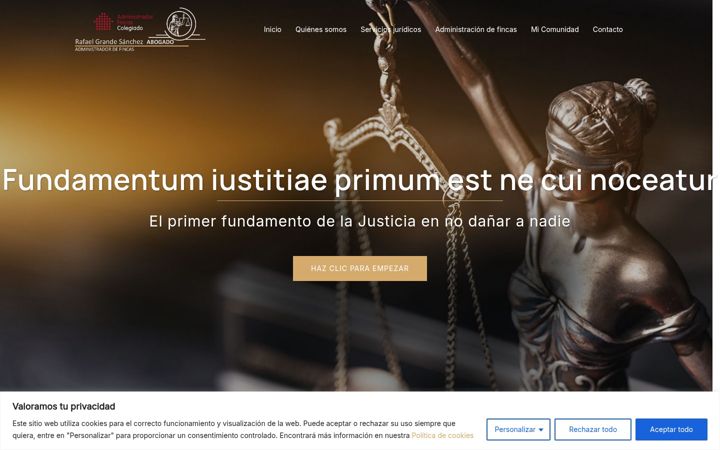 Screenshot of ayudajuridica.es