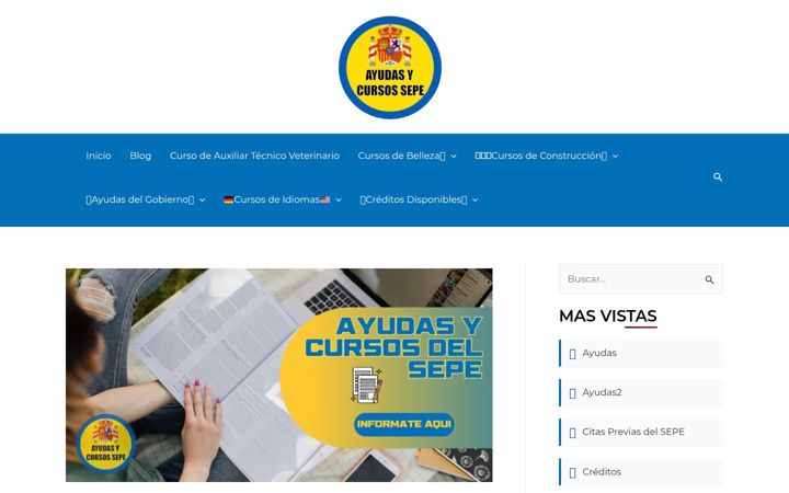 Screenshot of ayudasycursosepe.com