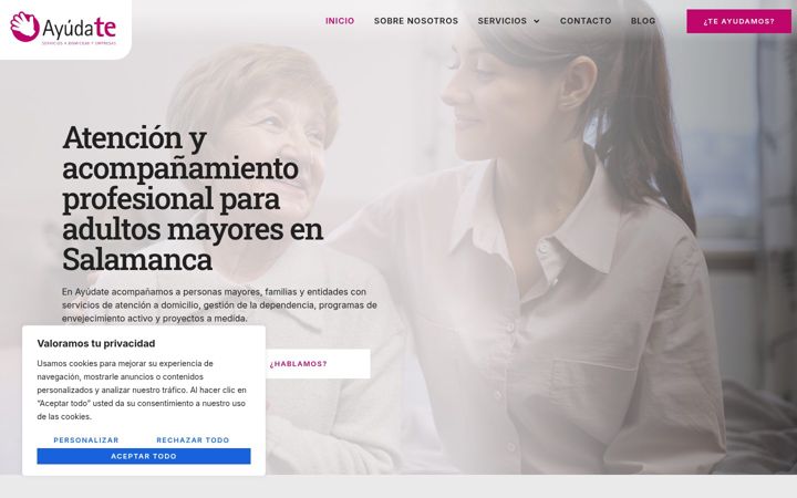 Screenshot of ayudategruposocial.com