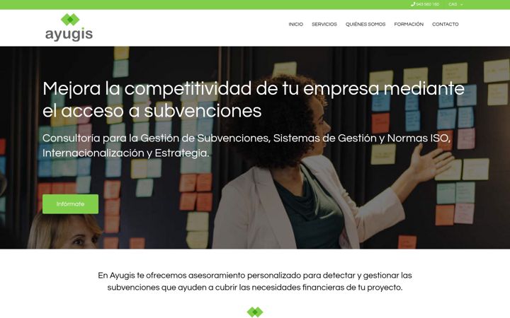 Screenshot of ayugis.com