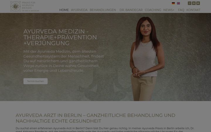 Screenshot of ayurveda-arzt-berlin.de
