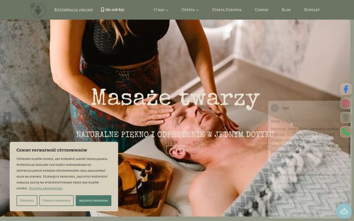 Screenshot of ayurvedarybnik.pl