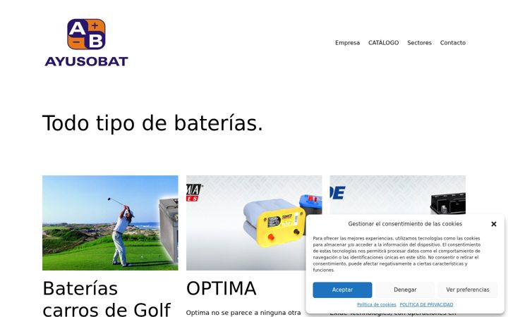 Screenshot of ayusobat.com