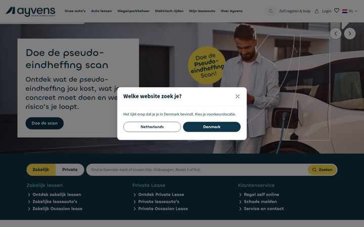 Screenshot of ayvens.nl