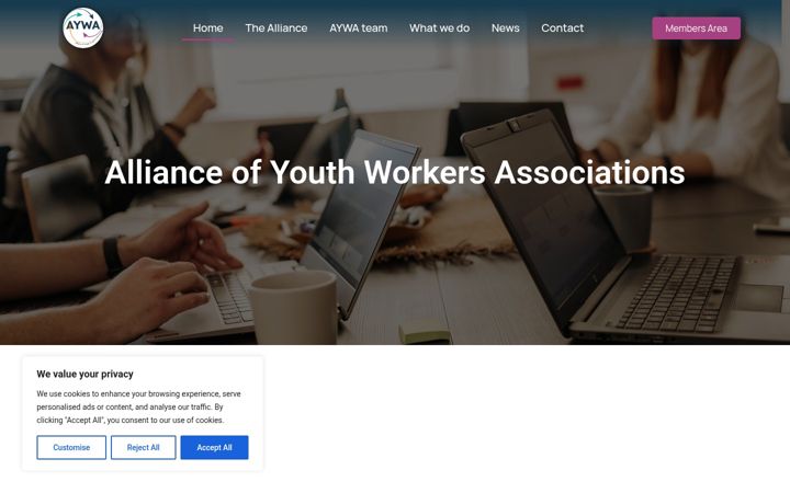 Screenshot of aywa.pro