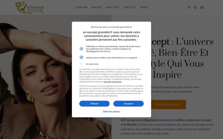 Screenshot of az-concept-grenoble.fr