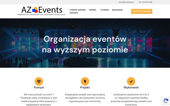 Screenshot of az-group.pl