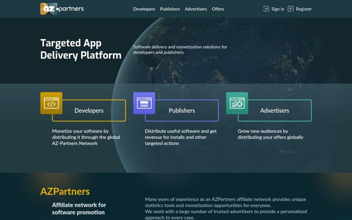Screenshot of az-partners.net