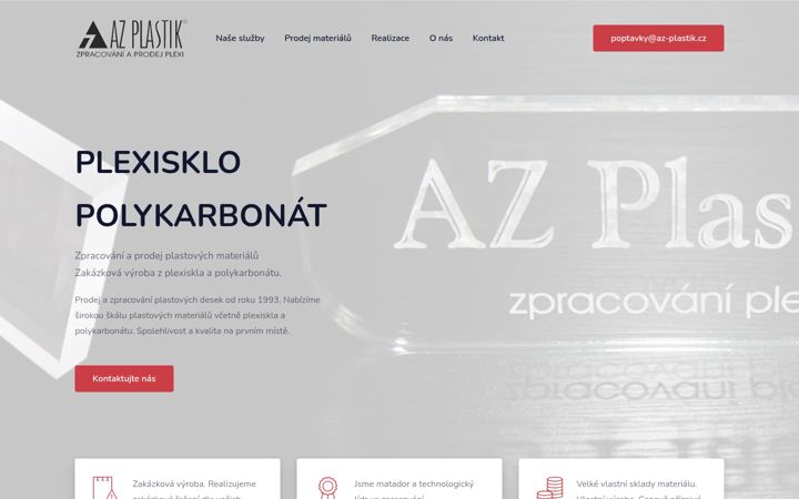 Screenshot of az-plastik.cz