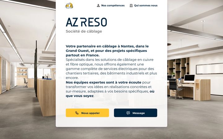 Skærmbillede af az-reso.fr