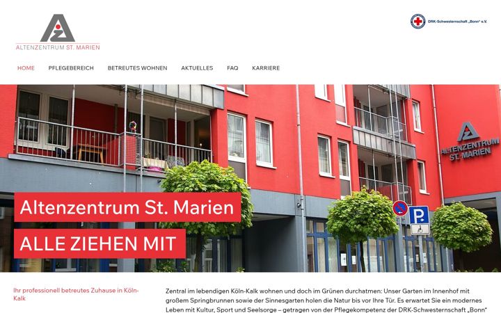 Screenshot of az-st-marien.de