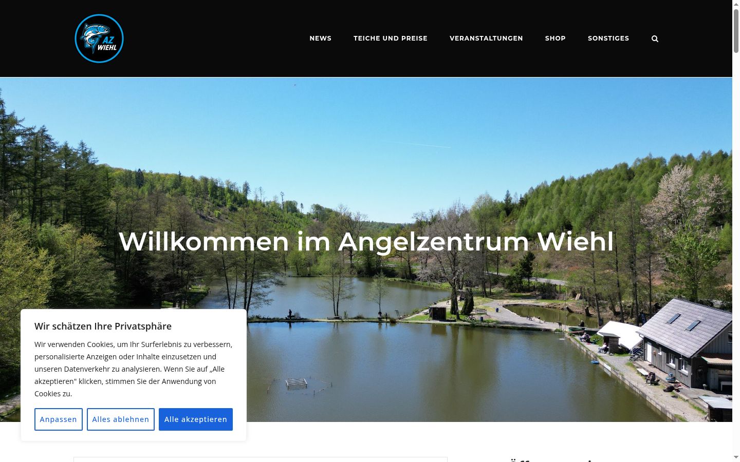 Screenshot tal-banner tal-kunsens muri qabel kwalunkwe interazzjoni