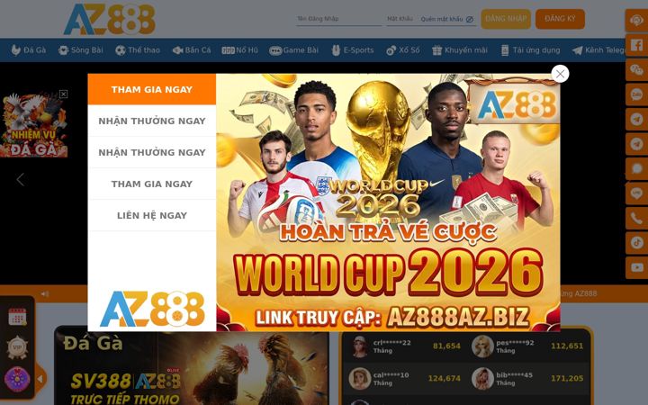Captură de ecran a az888kei.com