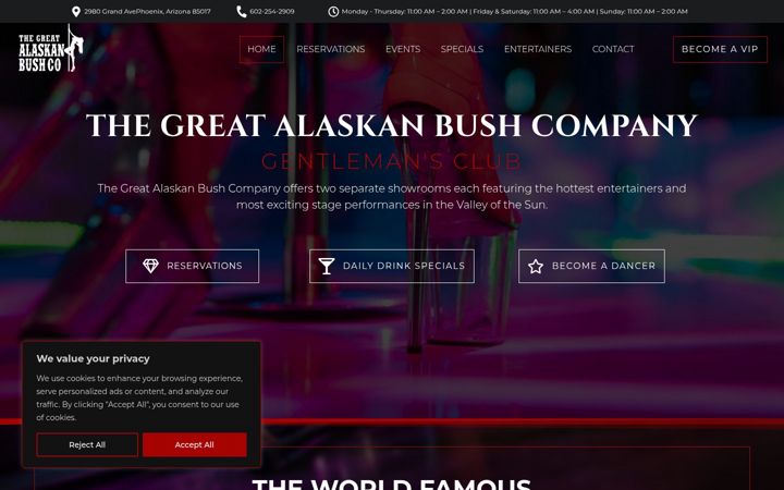 Screenshot of azabco.com