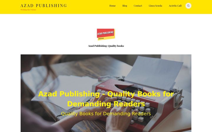 Screenshot του azadpublishing.co.uk