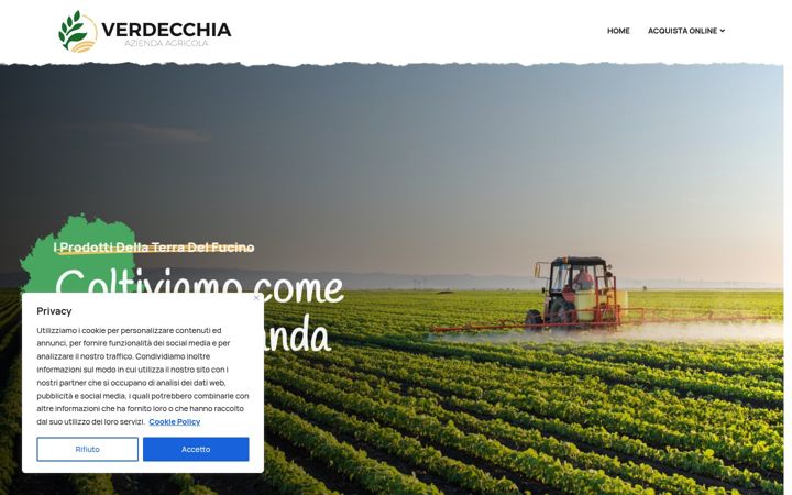 Screenshot of azagrverdecchia.it