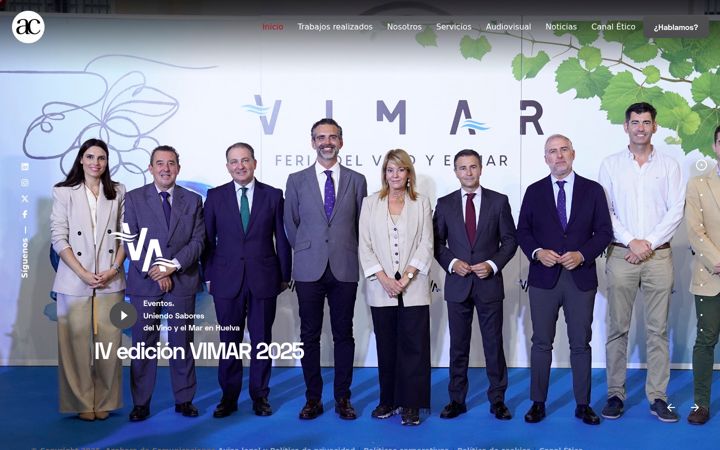 Screenshot of azaharacomunicacion.com